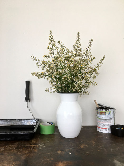 琺瑯のフラワーベース｜Enamel Vase