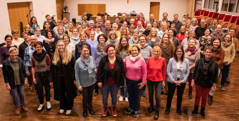 Projektchor 22-1 Jubiläumsprojekt 10 Jahre GiW