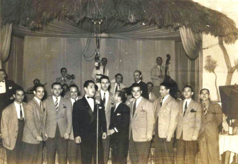 Despedida al Conjunto Casino en el Zombie Club - 1943.