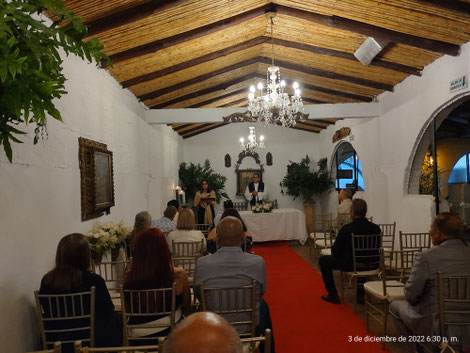 Oración a su padre.