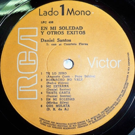 LPC-438-A, "En mi soledad y otros éxitos".