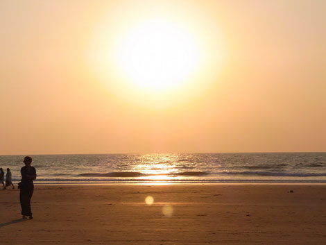 Sonnenuntergang am Meer