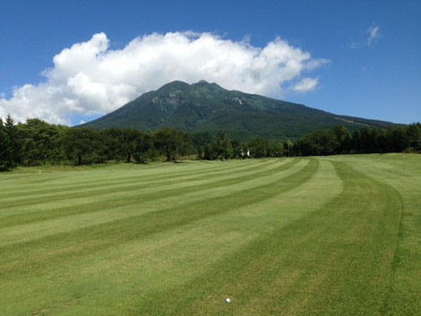岩木山　2014.08　津軽カントリークラブ