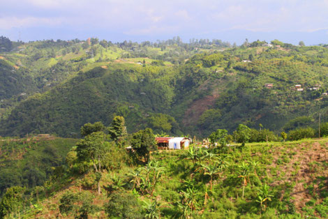 Mountainbike aktiv Kolumbien Altagracia