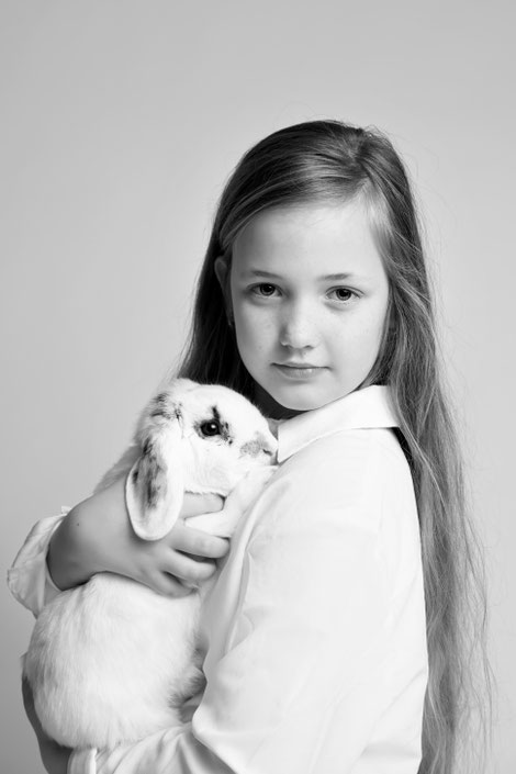 kids fotoshoot huisdier