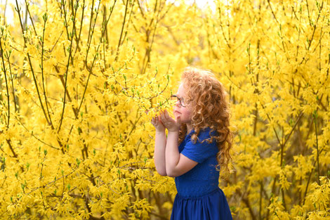 kidsshoot gele bloemen