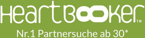 Logo von Heartbooker – Online-Partnervermittlung für Singles ab 30 auf der Suche nach einer seriösen Beziehung