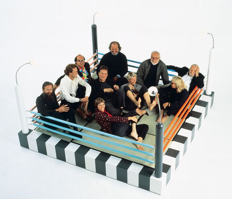 The Memphis Group was founded in 1981 with one of the leading designers Ettore Sottsass. via contextualstudies