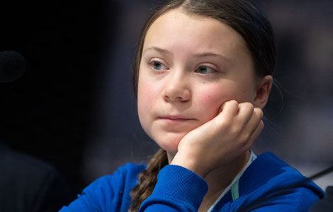 Aktivistin Greta Thunberg (16) / www.tag24.de