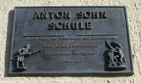 Gedenktafel für Anton Sohn