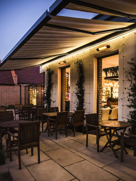 Heizstrahler Balkon Terrasse Garten - Tansun - Infrarot Heizstrahler