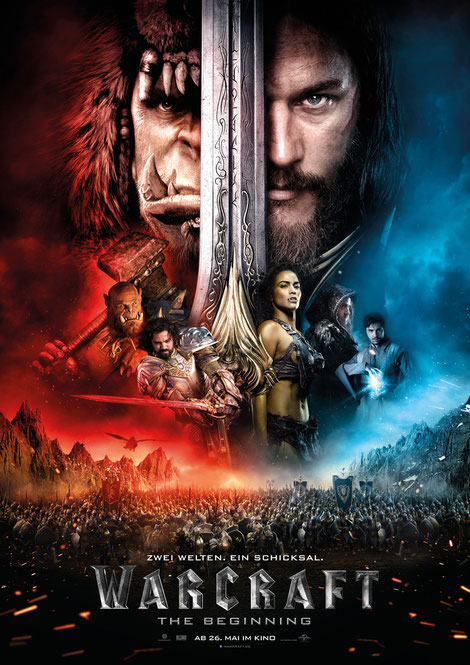 Warcraft Film - Universal - kulturmaterial - German Poster