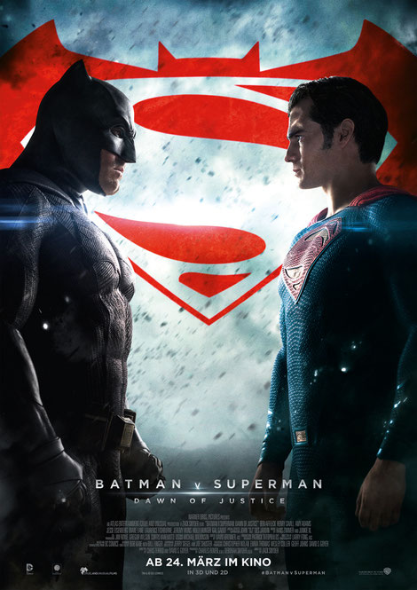 Zack Snyder - Batman v Superman - Warner Bros - kulturmaterial - Plakat Poster