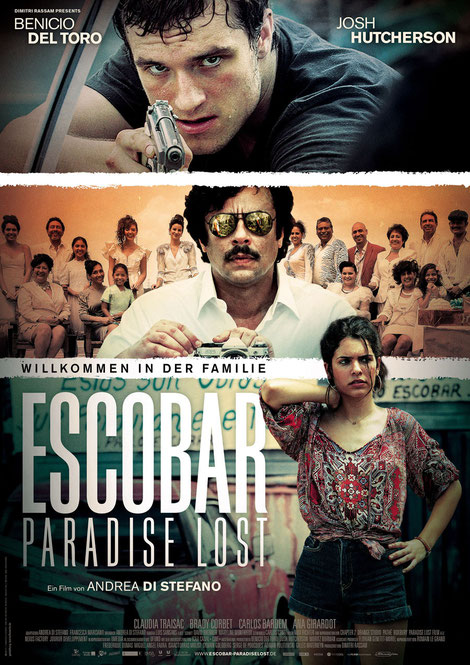 Escobar Paradise Lost - Benicio Del Toro - Josh Hutcherson - Alamode - kulturmaterial