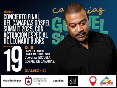 19 de oct de 2025: Concierto final del Canarias Gospel Summit 2025 - Centro Comercial Punta Larga