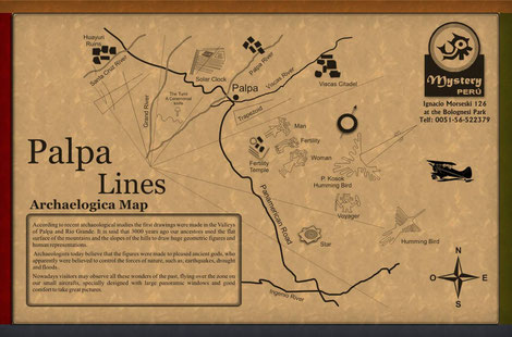 Linee di nazca maps