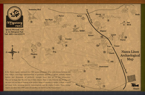 Linee di Nazca maps