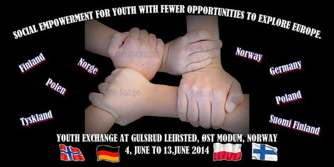 Social empowerment for youth with fewer opportunities to explore Europe 2014 vom 04.06. - 14.06. in Norwegen