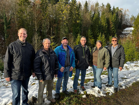 Basadinger Gruppe am Gangfisschiessen 2023