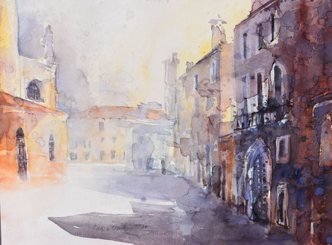 Regina Wuschek, Aquarell