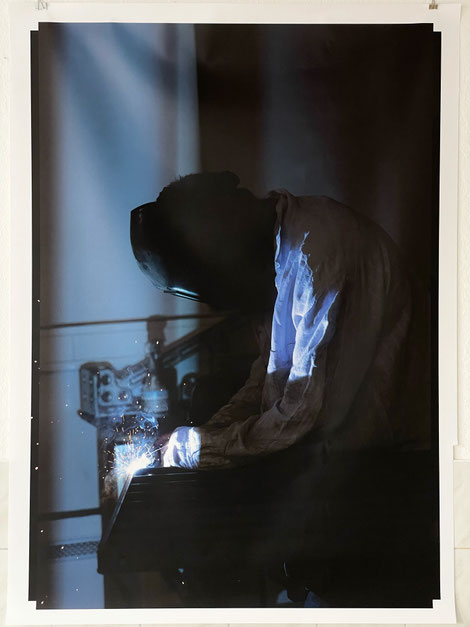 DEEP SCHWEISS, Hanna Sachau, Uniwerk, Pirna, Ausstellung, Jahresausstellung 2024