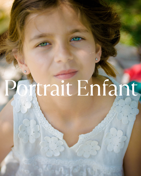 Photographe portrait enfant Antibes