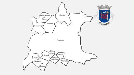 Freguesias do concelho de Penamacor antes da reforma administrativa de 2013
