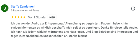 Feedback zum Newsletter und 0€ Angebot