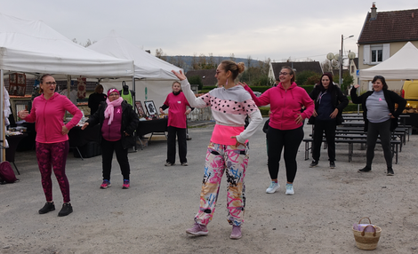 Gym d'en Fére à Fère-en-Tardenois et Gym Passion à Coincy : deux clubs, ensemble, pour une belle cause.
