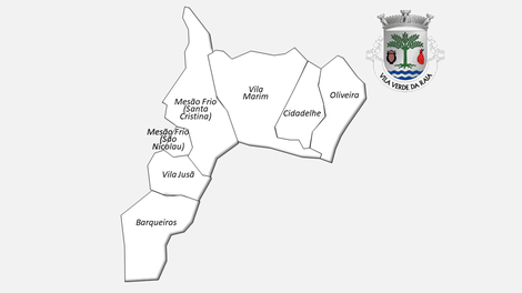 Freguesias do concelho de Mesão Frio antes da reforma administrativa de 2013