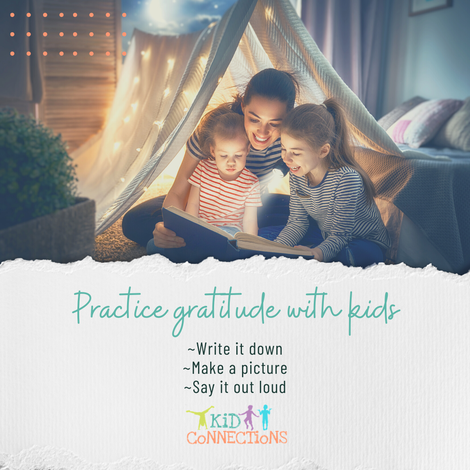 practice gratitude with kids