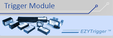 Bannerbild mit Schriftzug Trigger Module und Triggermodule-Abbildung