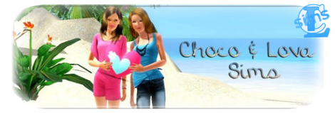 Bannière Choco&Lova Sims