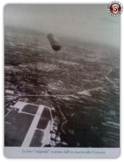 L'incontro tra l'UFO e l'aereo - ricostruzione Silverland