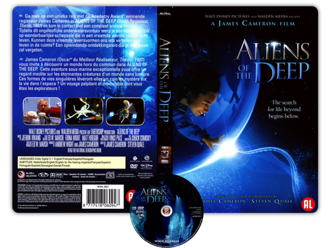 Aliens of the deep - Copertina DVD + CD