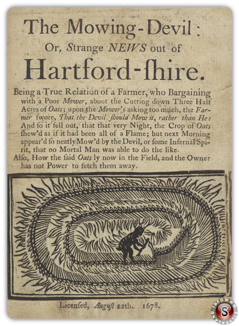 Diavolo mietitore - The mowing Devil - 1678