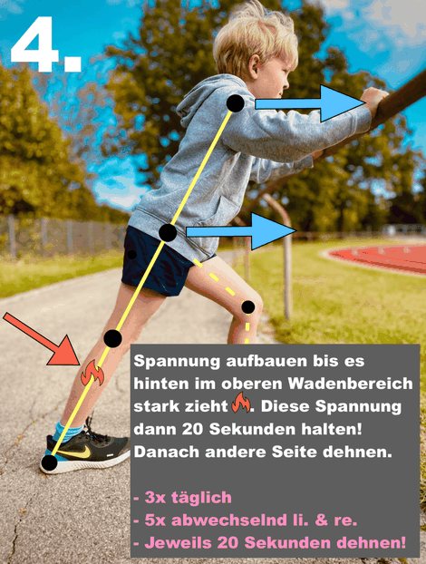 Fersenschmerzen Kind Sport