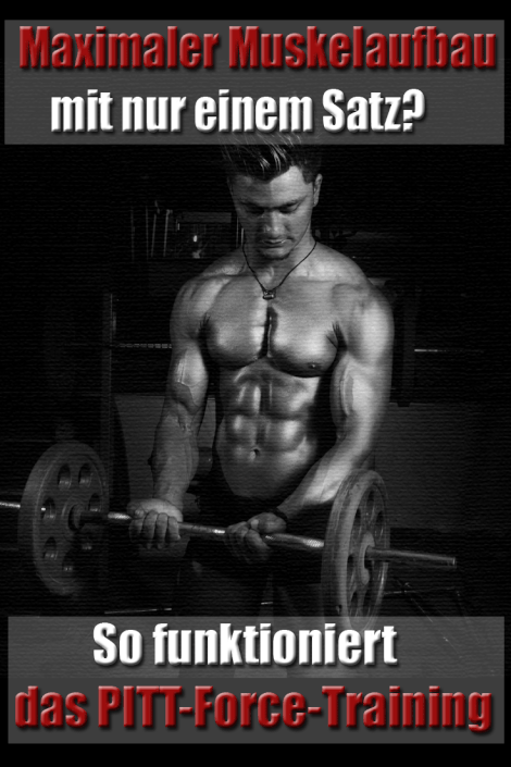 Muskelaufbau mit nur einem Satz? So funktioniert das PITT-Force-Training.