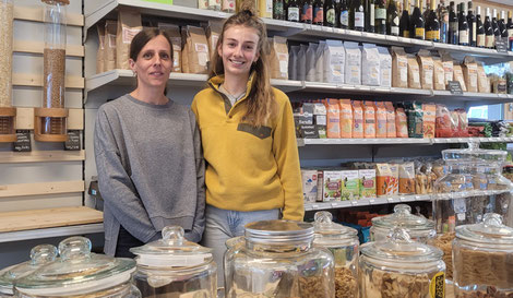 Engagierte Genossenschafterinnen: Rebekka Niemeyer & Lea Herren