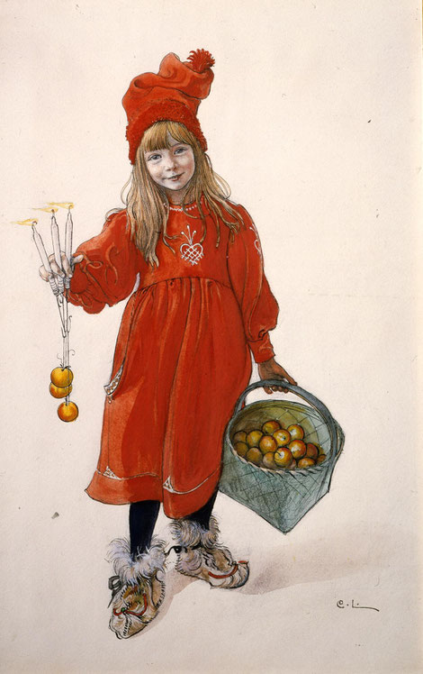Aquarelle de Carl Larsson