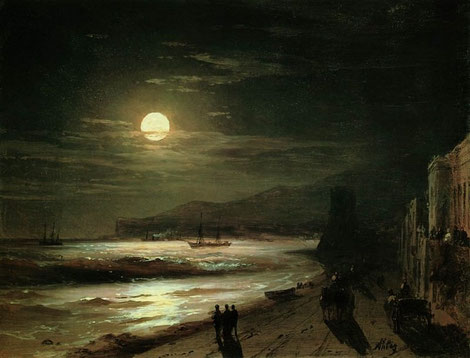 Moonlight Night (1885) - Ivan Aivazovsky