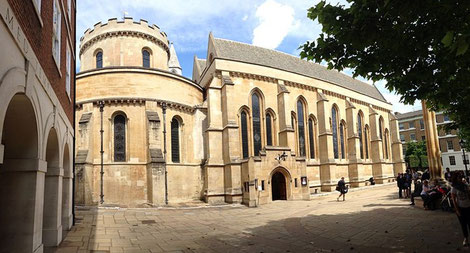 Eglise du Temple à Londres