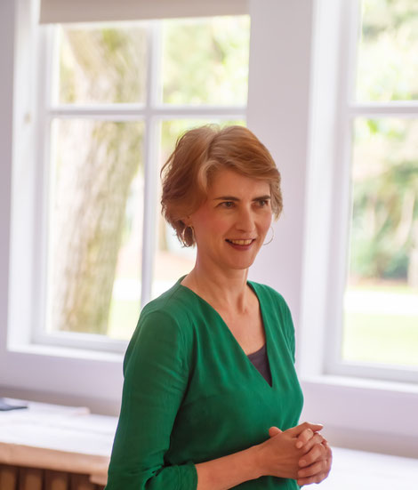 Marthe van der Linden, oprichter van het Platform PowerVrouwen, gericht op gezond vrouwelijk ondernemerschap