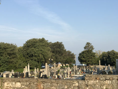Friedhof in Novi Vinodolski