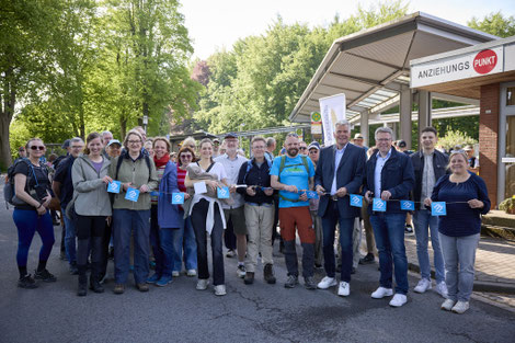 Eröffnung am Bahnhof Havixbeck