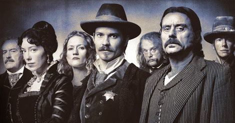 David Milch's tv series, 'Deadwood' (2004-2007). 