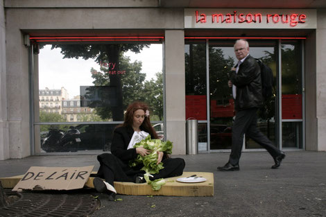 La sombre sautillante, série photo DE L'AIR, Paris 