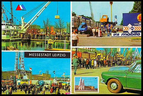 Postkaart    Techniek beurs 1972  exposant ( de Nederlandse DAF vrachtwagenfabriek ) Verlag Bild und Heimat collectie auteur