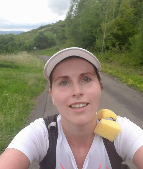 Etwas zerknautscht. Der Aufstieg vor Kilometer 30 hatte es wirklich in sich.