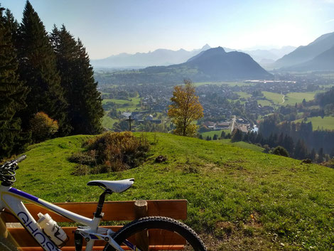 Mountainbiken in Pfronten